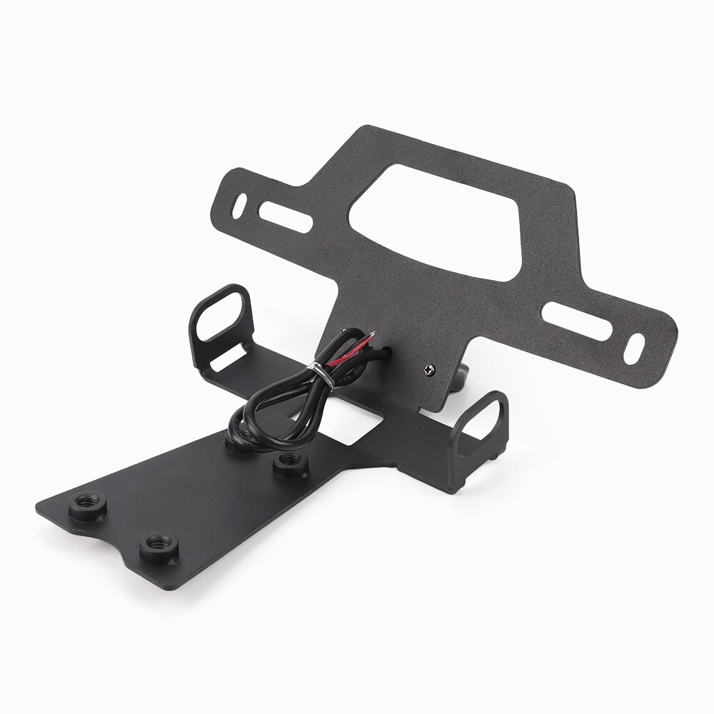 SAVAGE Tail Tidy License Plate Holder Fender Eliminator For Honda CBR500R / CB500F (2023) – CNC Aluminum, Black Anodized-928298