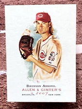 2007 Topps Allen & Ginter's Bronson Arroyo #176