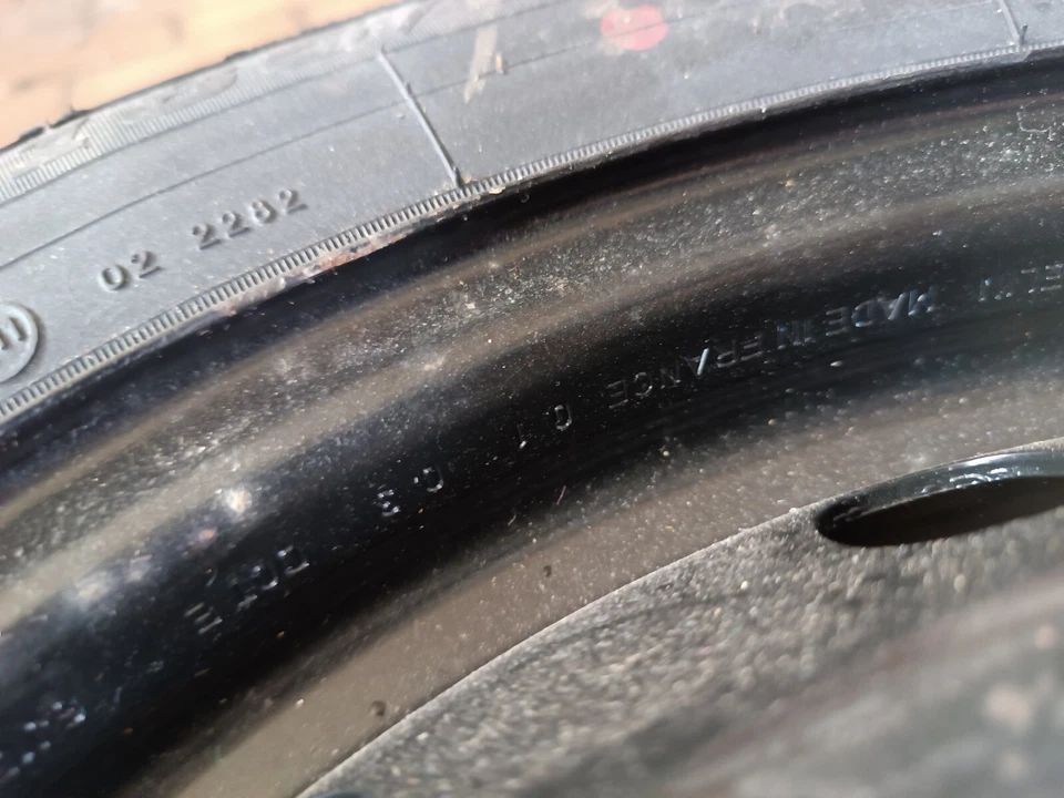 Original Renault Mégane II BM0/1 Ersatzrad Stahlfelge 2055/55R16 91H - Bild 4 von 4