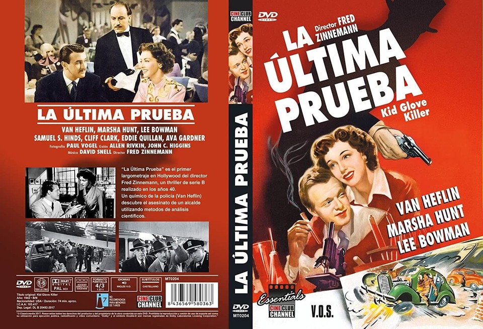 La Última Prueba (Kid Glove Killer) 1942 V.O.S. [DVD] eBay
