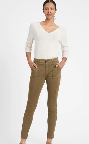 NWT Banana Republic Mid-Rise Skinny 