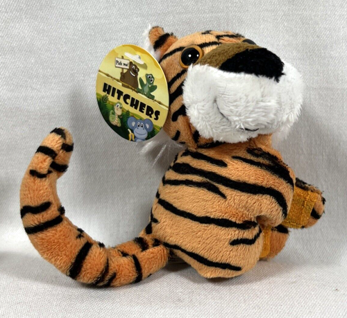 SQUIRE BOONE VILLAGE HITCHERS GIRAFFE & TIGER WITH HANG TAGS - Picture 10 of 16