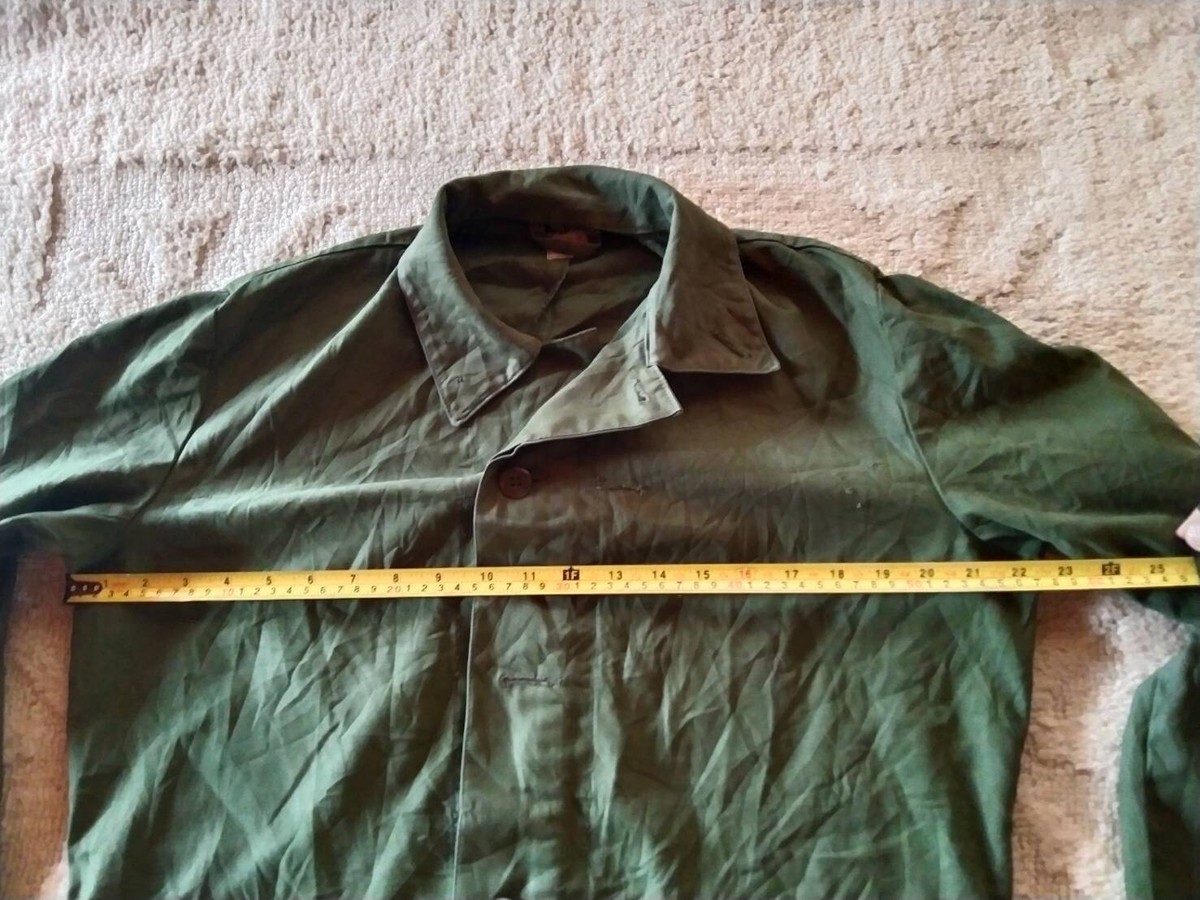 Vintage Swedish Army Jacket M59, C44 Field Olive | eBay