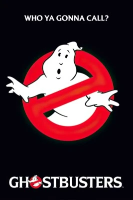 Ghostbusters - Movie Poster (Logo / Slimer - Who You Gonna Call?) (24" X 36")