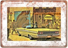 Vintage 1964 Mercury Comet Caliente Convertible Ad Retro Look Metal Sign A11831