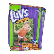 Vintage 2009 Luvs Blue's Clues Diapers size 3