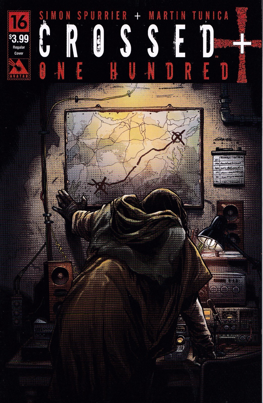 CROSSED PLUS ONE HUNDRED #16 - Regular Cover - Back Issue
