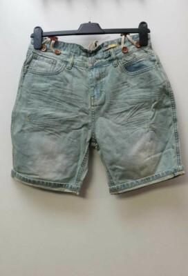 Demo Denim Shorts With Braces Age 15 LN009 KK 19 UK
