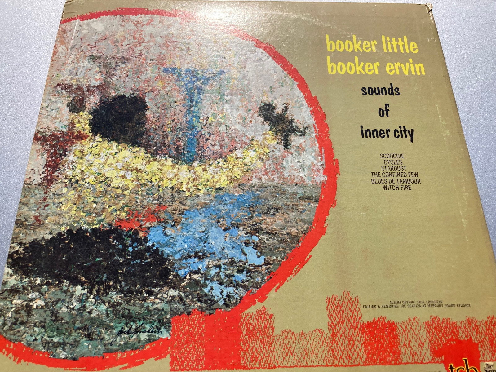 Booker Little Booker Ervin Sounds of the Inner City TCB 1003 stereo 1970 jazz lp eBay