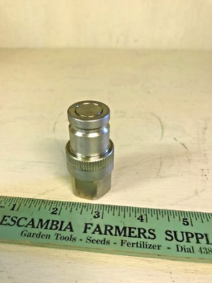 PARKER HANNIFIN 71-3N6-6EF COUPLER NIPPLE COUPLING HALF QUICK DISCONNECT