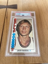 1976-77 Topps Basketball - Jack Marin #72 - Chicago Bulls PSA 9 MINT