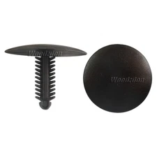 50 pc Auto Clip Trim Retainer Plastic Fastener Push Type Rivet Fit Into 5mm Hole
