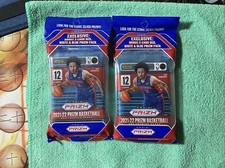 . 2021-22 PANINI  PRIZM BASKETBALL. VALUE  PACKS LOT 2 FACTORY SEALED