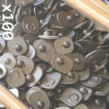 Checkpoint Security Anti-theft security hard tags pins 100 pieces RF 8.2MHZ 20mm