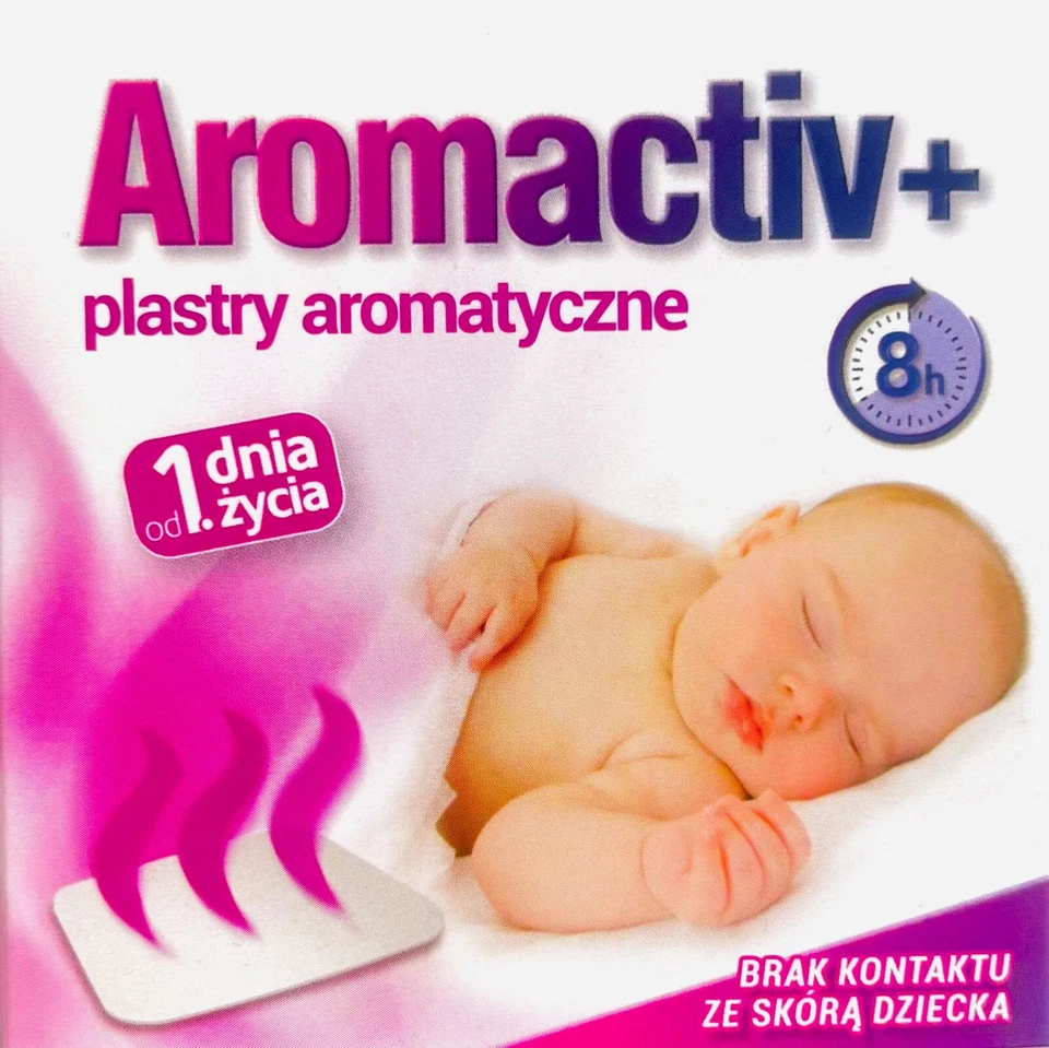 AFLOFARM Aromactiv+ Aroma Pflaster für Kinder ab 1 Lebenstag - 1 Packung (5 Stück)