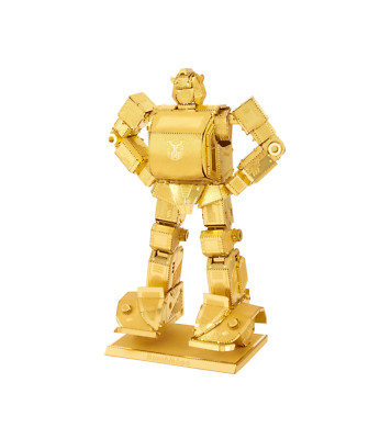 Fascinations Metal Earth Transformers Bumblebee Gold 3D Metall Puzzle