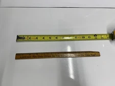 NOW Lower $$$,Vintage Coca-Cola Coke 12” Wooden Ruler "Golden Rule" Used