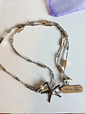 Boutique Handcrafted Starfish Beaded Handmade Necklace
