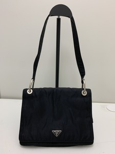 Authentic vintage Prada black nylon tessuto leather hand shoulder bag | eBay