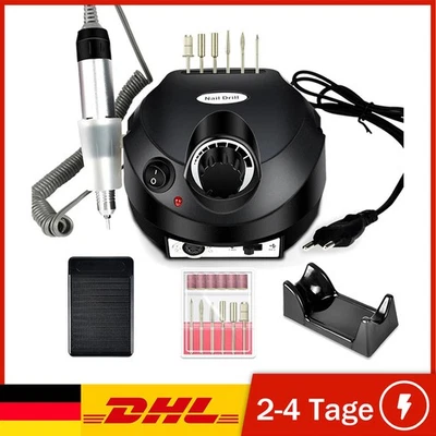 HOMTAS Fresa de uñas eléctrica ahorro de tiempo salón de uñas manicura profesional pedicura set