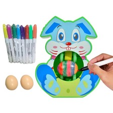 Easter Eggs Decorating Kits for Kids DIY Painting Easter Egg Hunt Spinner Crafts