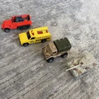 Vintage 1970’s/80’s/90’s Hot Wheels Military Fire Lot Tank Transport Half Track