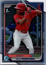 2024 Bowman Chrome Felix Morrobel #BCP-121 Refractor 307/499