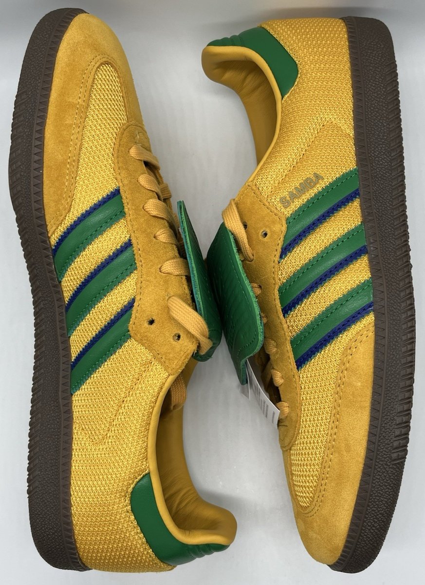 Adidas Originals Samba LT Preloved Yellow Green Gum IF3813 - Men\'s Size 10 adidas Originals Mens Samba LT Preloved Yellow Green Gum  main image 2