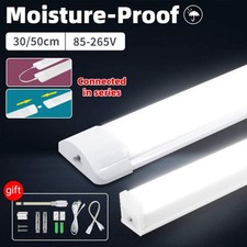 Moisture-Proof LED Tube Light – Dimmable Fixture for Kitchen and Bathroom