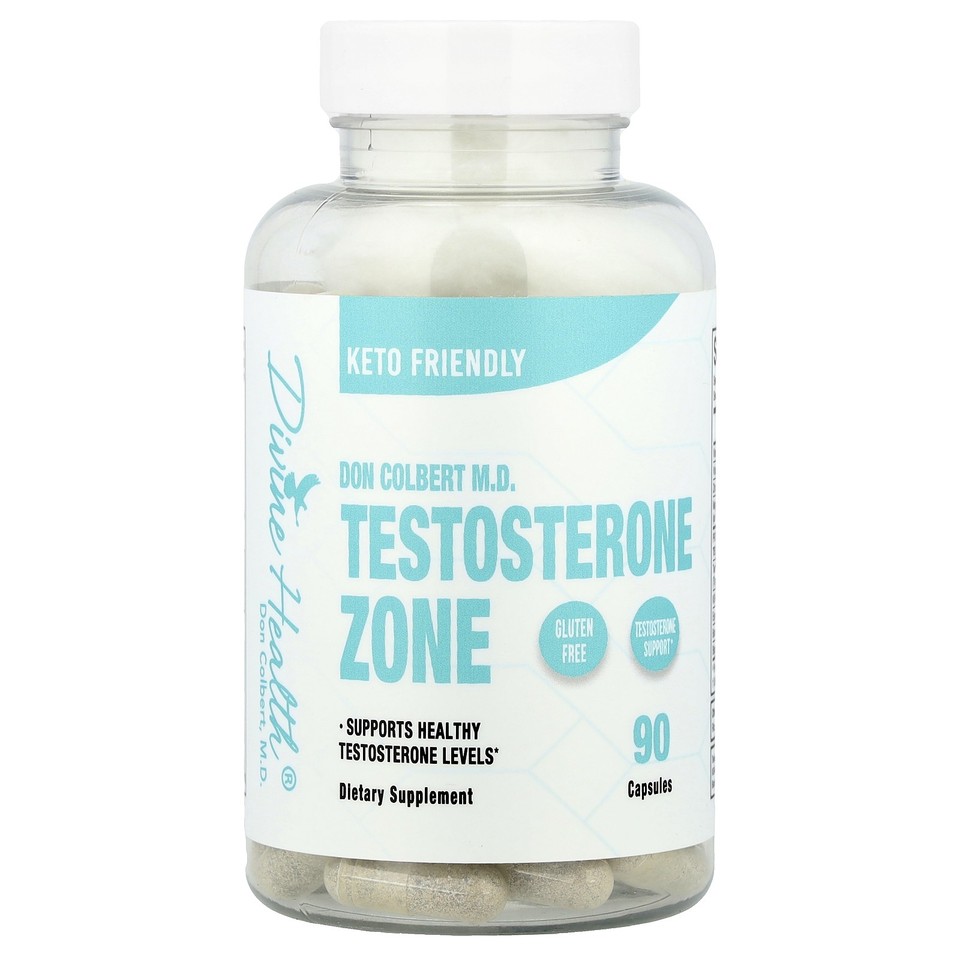 Don Colbert M.D. Testosterone Zone, 90 Capsules