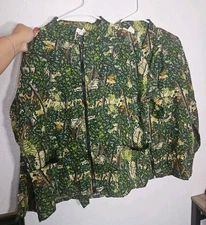 bushlan  Camo zipper closure long sleeve hunting gear lot of 2 size medium