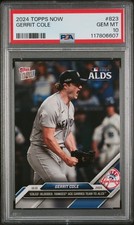 2024 TOPPS NOW #823 GERRIT COLE PSA 10