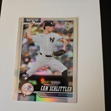2026 Topps Series 1 Cam Schlittler RC #111 Rainbow Foil New York Yankees
