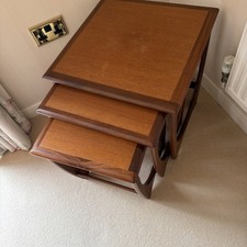 G Plan Vintage Nest of Three Tables 1970s
