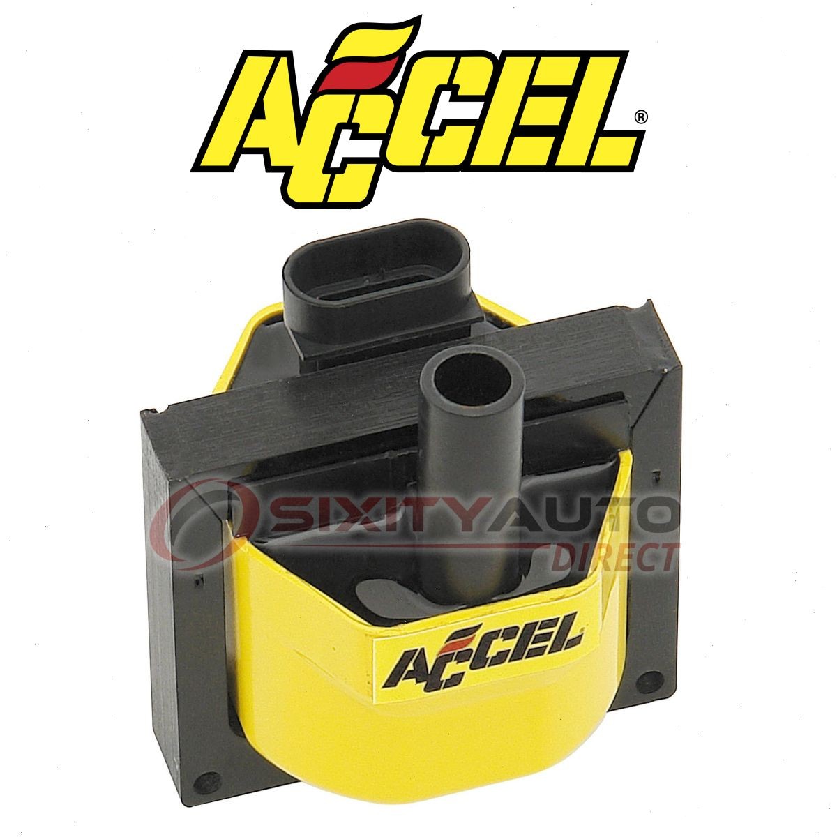 ACCEL Ignition Coil for 1996-1999 Chevrolet K2500 Suburban 5.7L 7.4L V8 - vz