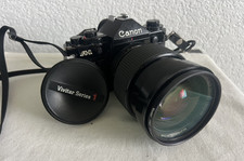 Canon A-1 A1 Film Camera with Vivitar Series 1 Canon FD 35-85mm F2.8 Lens