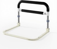 Bed Rails for Elderly Adult, Adjustable 4 Heights Bed Assist Rail Bed Rail Guard