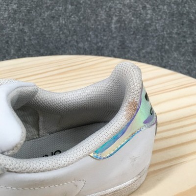 Adidas Shoes Mens 5 Superstar Iridescent Athletic Low Top Sneakers AQ6278  White | eBay