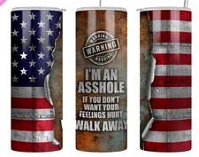 Funny Sarcastic Humor Man Men  20oz Tumbler Insulated Travel Mug