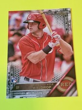 2016 Topps - Kyle Waldrop #685 Black /65 (RC) Cincinnati Reds 