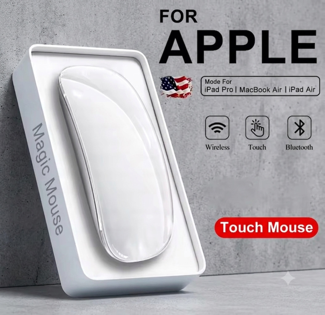 Mouse magico wireless Bluetooth 5.0 touch ultrasottile per MacBook iPad PC portatile