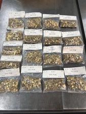 QTY 1 TRADESHIP BRASS PINION GEAR MODULE 0.5 PITCH 10 TEETH 3/32" BORE SLOT CAR