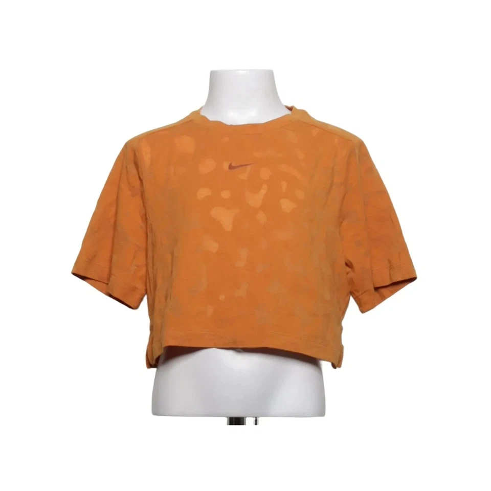 Nike, t-shirt, taille : 128/137, orange, coton/élasthanne/polyester, imprimé ... - Photo 1/4