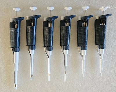 Gilson Pipetman Pipette Set P1000, 200, 100, 20, 10 & 2