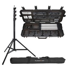 Quasar Science Rainbow 2 25W Linear RGBX Quad LED Lighting Kit, 2' with Pro Air-