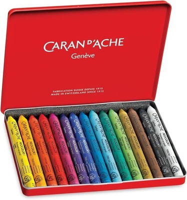 Caran Dache Neocolor I  Wax Oil Crayons Pastels Colour Water Resistant