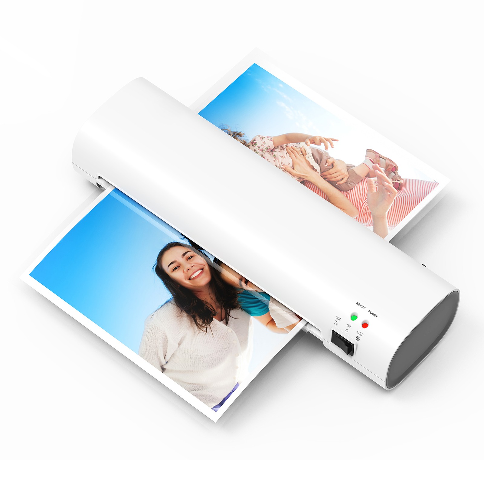 .A4 Laminating Machine 9 Inches Thermal Laminator Machine Desktop Hot& Cold