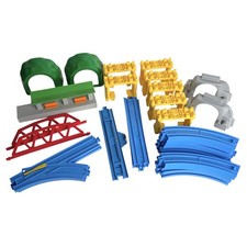 Vintage 34 piece TOMY Thomas The Train Track Trackmaster Tunnels 1992 2001