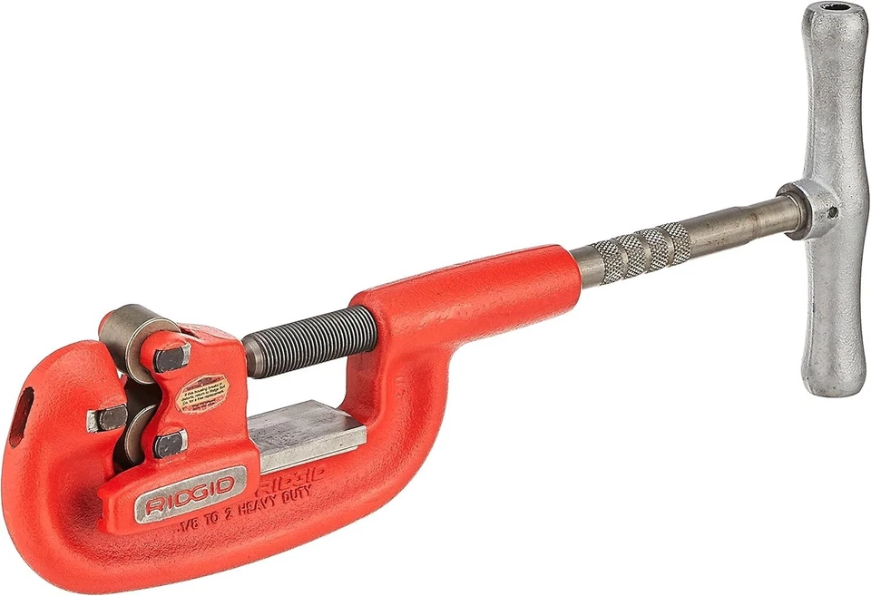 RIDGID 2-A Heavy-Duty Pipe Cutter, Ergonomic Handle & Lifetime  Included - Image 3 of 4