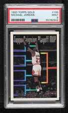 1993-94 Topps Topps Playoff MVP Gold Michael Jordan #199 PSA 9 MINT HOF 1u0